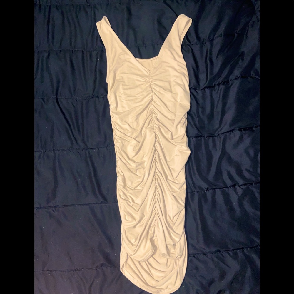 Cream maxi dress
